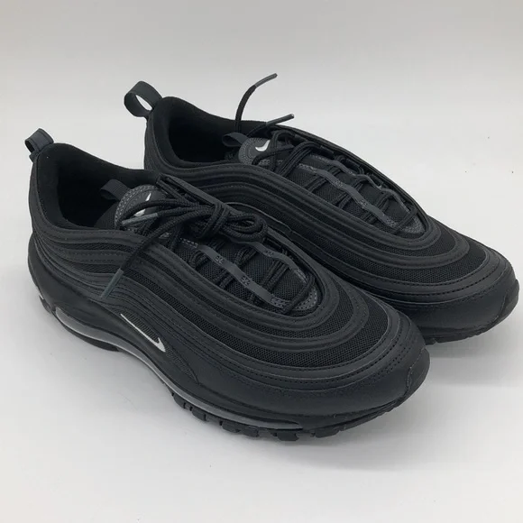 Nike Air Max 97 Men's Black/White-Anthracite 921826-015 USED Size14 - Picture 2 of 11